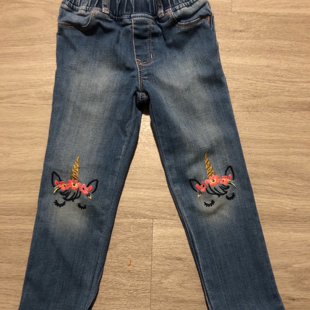 Baby gap unicorn jeans